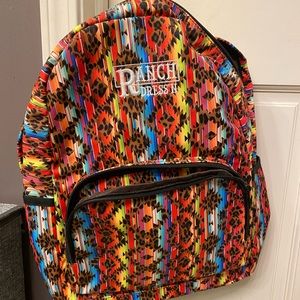 Ranch Dress’n bookbag